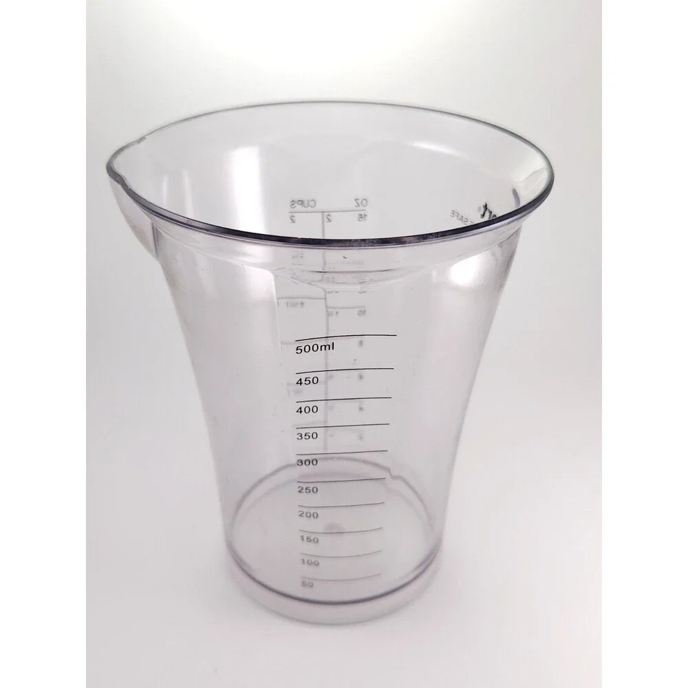 Cuisinart Smart Stick Hand Blender Measuring Beaker Cup Replacement 3 Cup 24oz